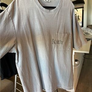 Kith Light Gray Short Sleeve Tee